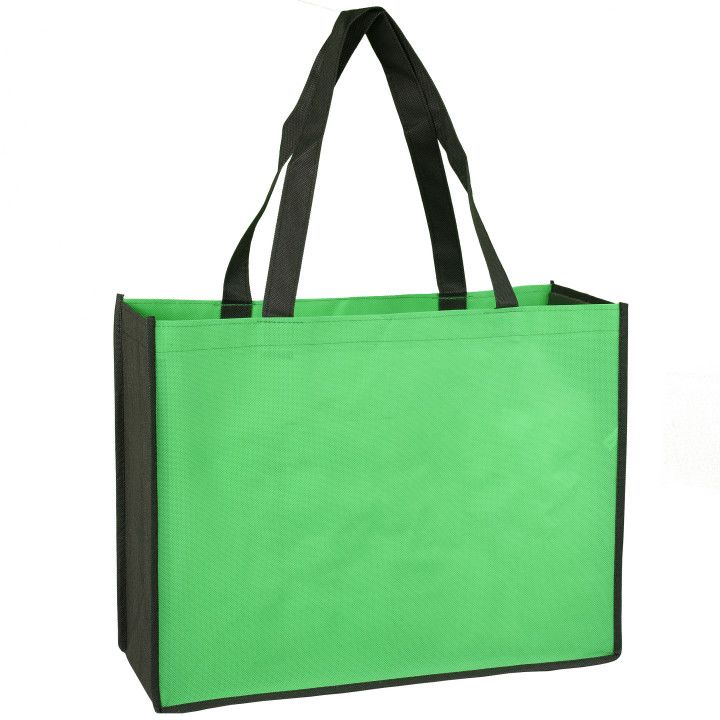 Two Toned Promotional Gusseted Tote Bag | Personal All Tote Bags