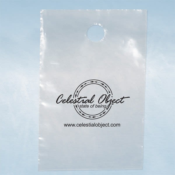 Imprinted Plastic BagDoor Knob Hole9.5x14 in Custom Door Knob Bag