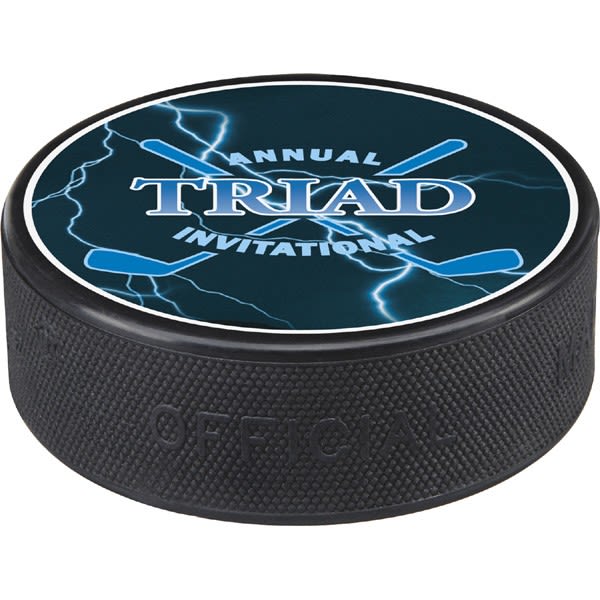 Full Color Imprinted Hockey Puck Promotional Hockey Puck Wholesale