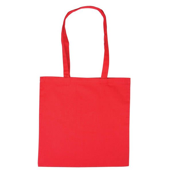 Simple Colored Cotton Tote Bag With Imprint | Promotional Tote Bags