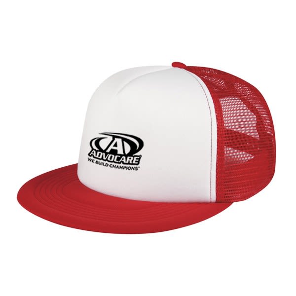 Flat Bill Trucker Cap | Cheap 