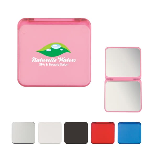 Square Dual Compact Mirror Custom Magnifying Mirrors