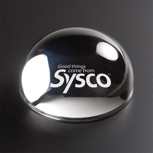 Custom Crystal Magnifying Paperweight Promotional Paperweights