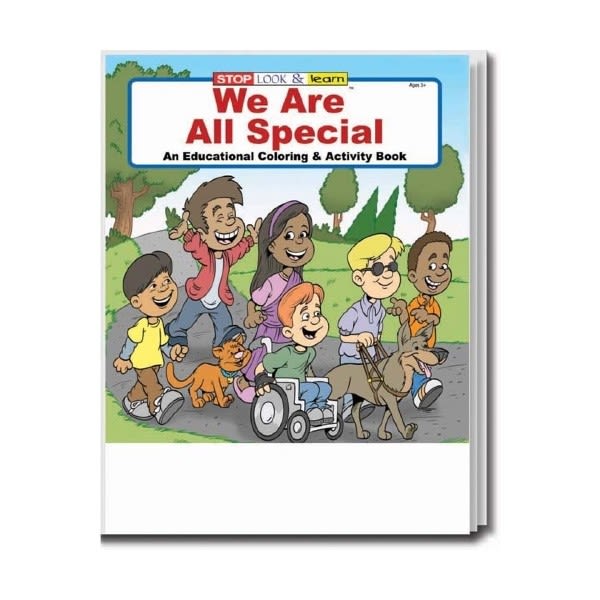 Download Imprinted Coloring Book We Are All Special Promo Coloring Book