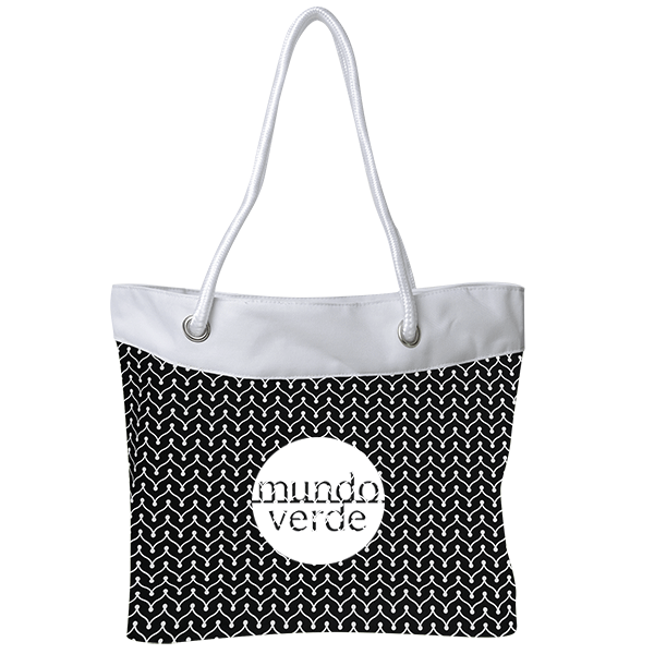 Promotional Rope Totes with Solid Patterns Custom Tote Bags