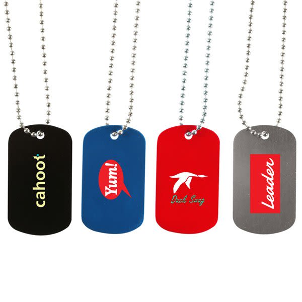 womens dog tag necklace