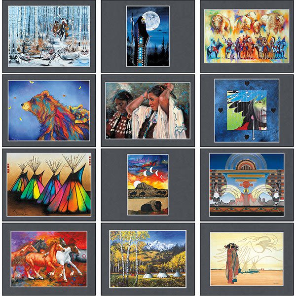 Native American Art Promotional Calendar Branded Calendars