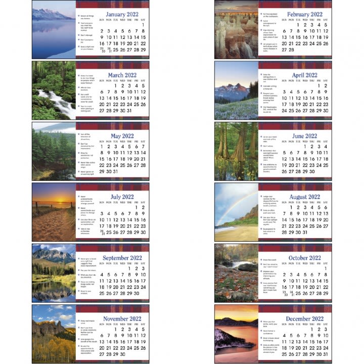 Life's Little Instruction Promotional Calendar Custom Calendars