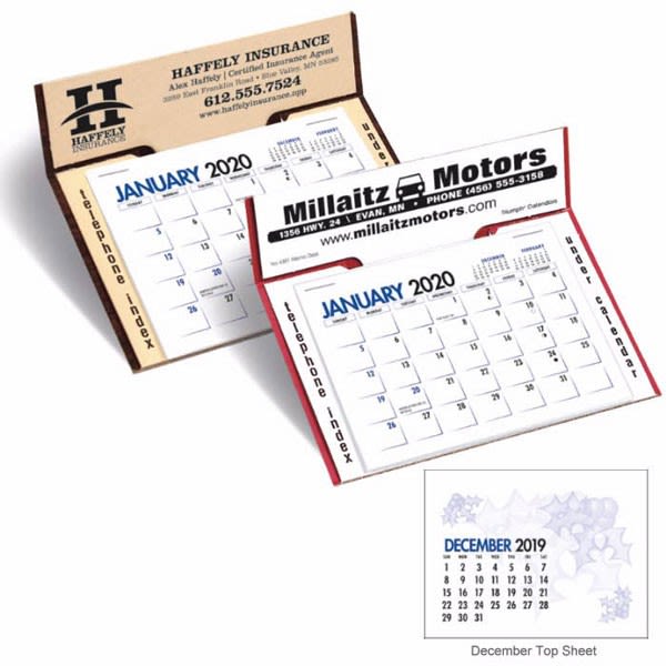 Custom Desk Memo Calendar Custom Corporate Calendars