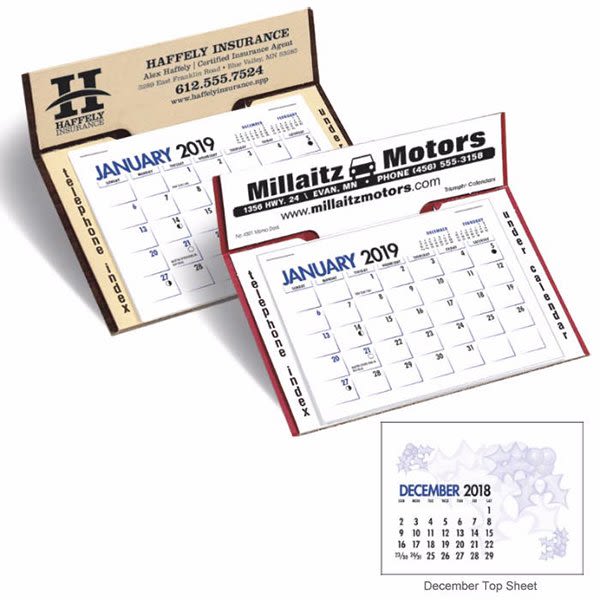 Custom Desk Memo Calendar Custom Corporate Calendars