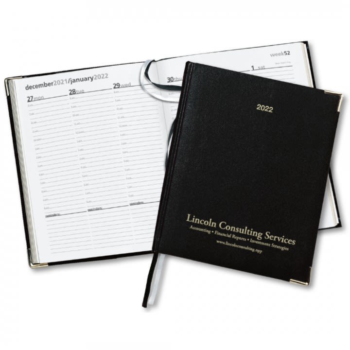 noteworthy paper and press leatherette planner