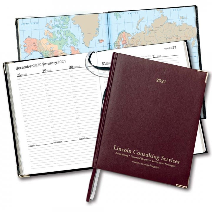 noteworthy paper and press leatherette planner