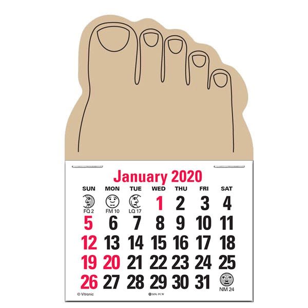 PressNStick Calendar Foot Promotion Promotional Calendars