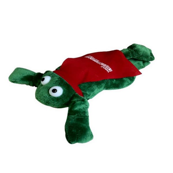 large stuffed frog