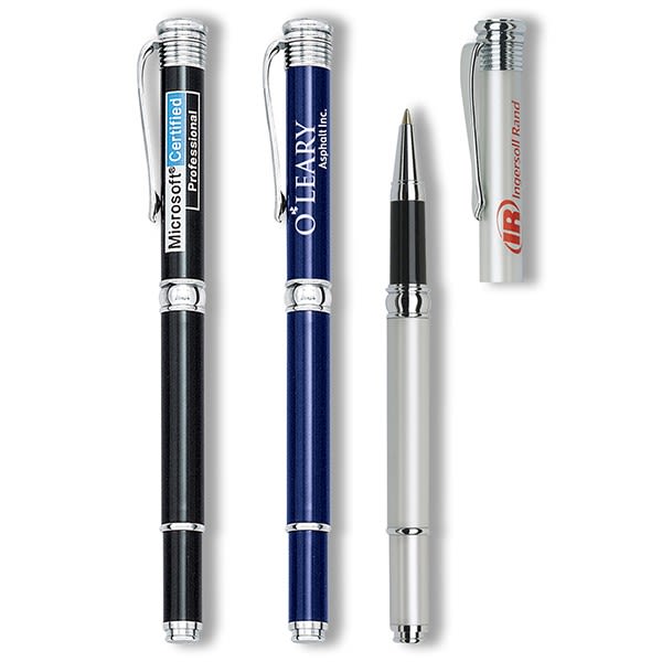 Gold Engraved Metal Collection Ballpoint Pen Cap Custom Pens