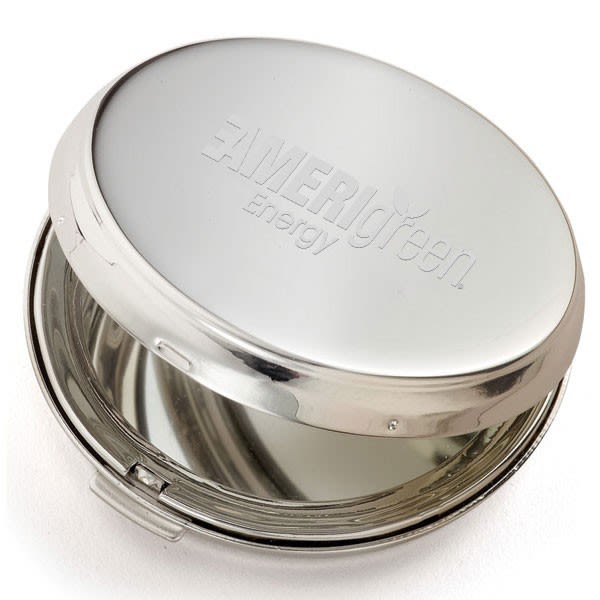 Engraved NonTarnish Compact Mirror Custom Mirrors Wholesale