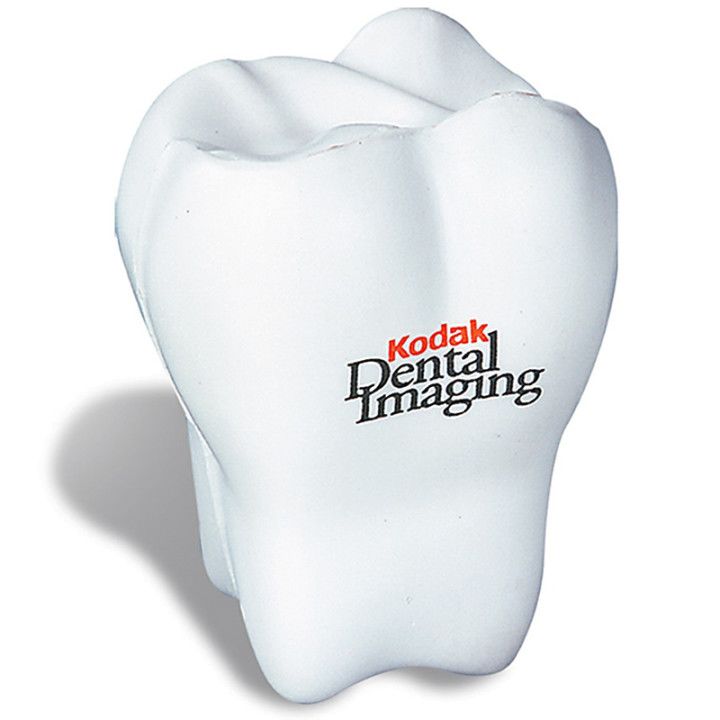 Promotional Tooth Shaped Stress Toys 