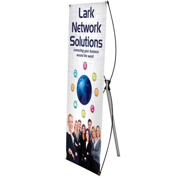Euro X2 Banner Display Kit With Imprint Custom Banner Display Kits