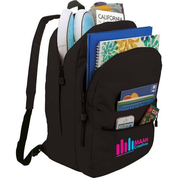 Promotional Campus Deluxe Backpack Custom Deluxe Backpack in Bulk