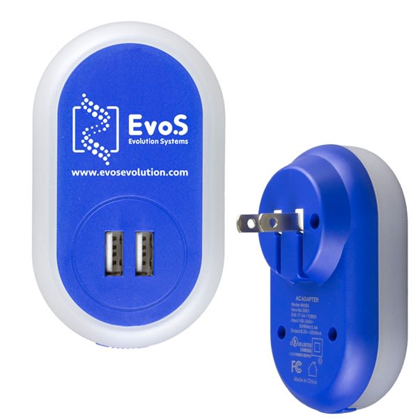 light with usb charger