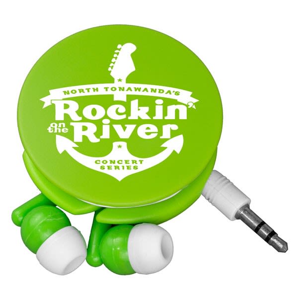 Custom Earbud Headphone Travel Set Personalized Headphone Travel Set