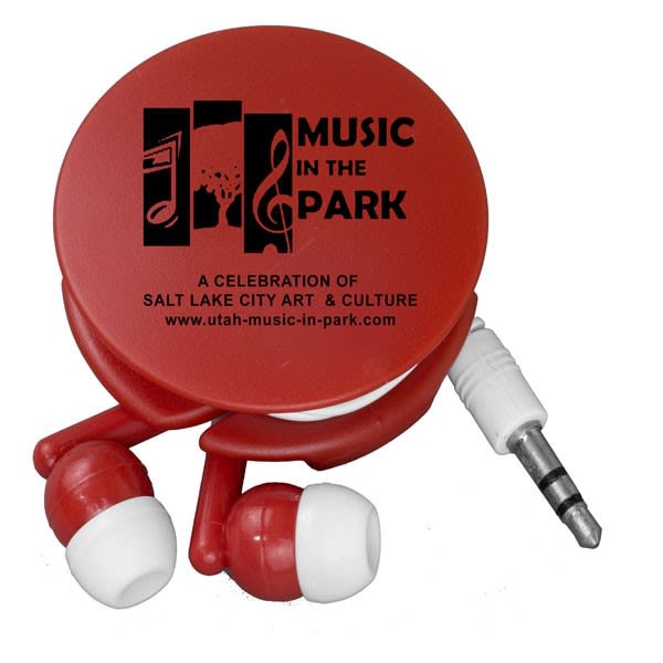 Custom Earbud Headphone Travel Set Personalized Headphone Travel Set