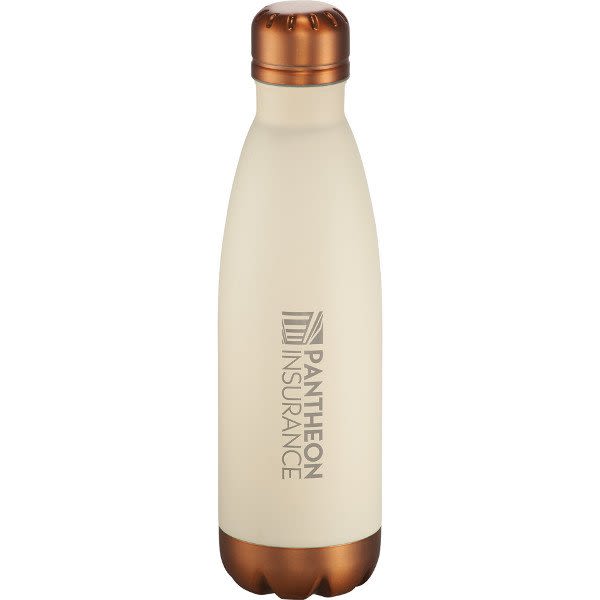 Copper lined water bottle