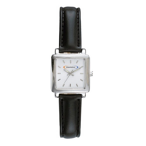 Women’s Black Strap Square Watch Personalized Ladies’ Watches