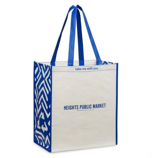 Laminated Recycled Shopper | Custom Laminated Shopping Eco Tote Bag