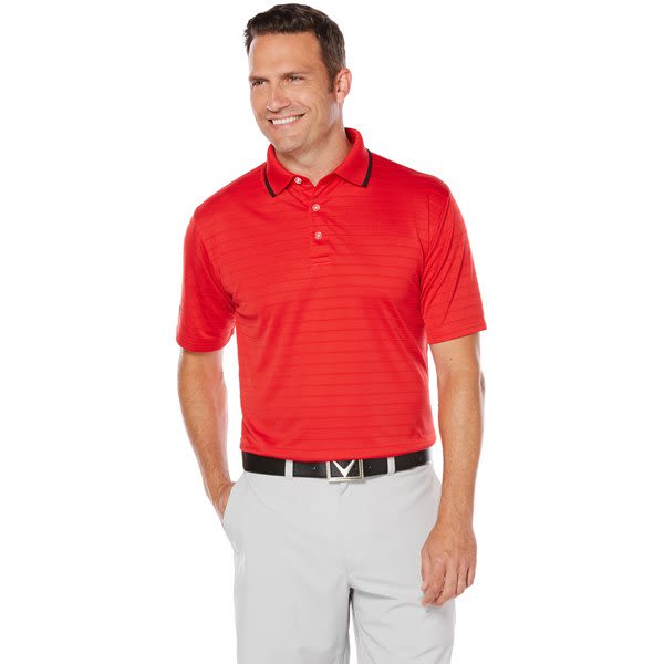 Callaway Raised Ottoman Polo | Branded Callaway Golf Apparel