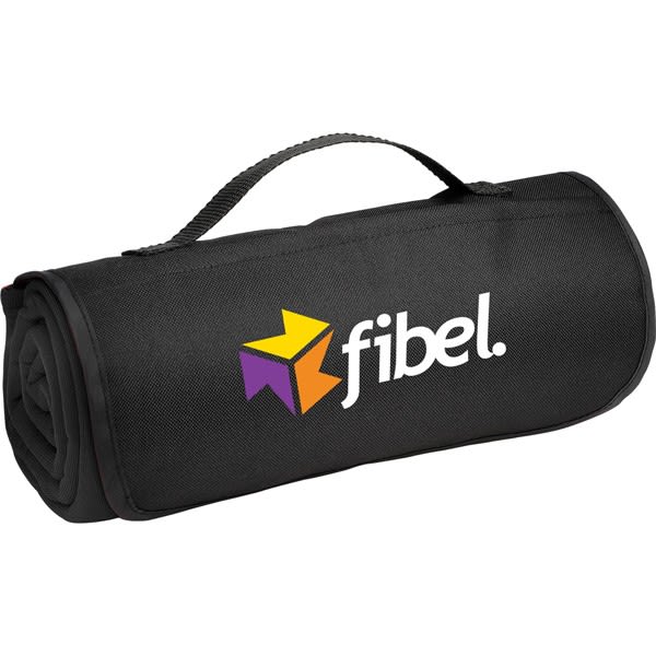 Roll Up Sweatshirt Blanket with Logo