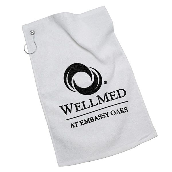 Custom Golf Towel with Grommets Wholesale Golf Towels