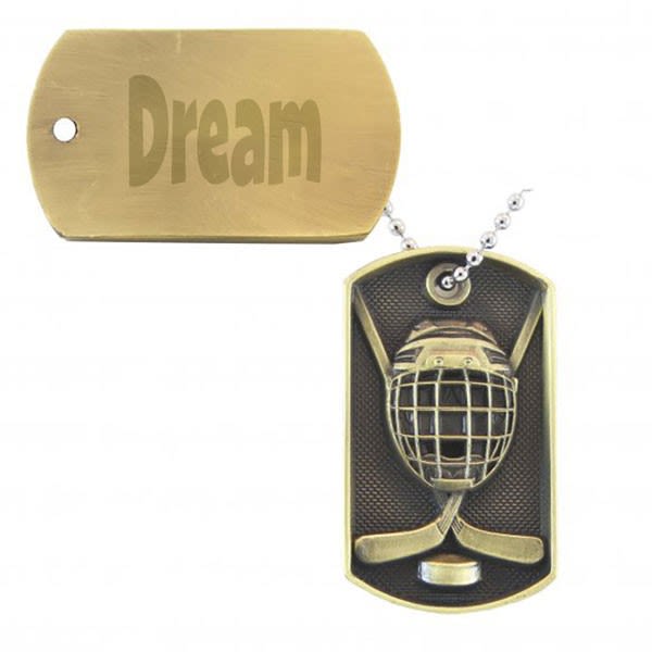 sports dog tags