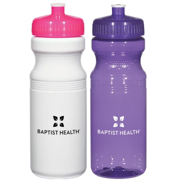 Poly Clear Fitness 24 Oz Bottle Promotional Bulk Sport Bottles