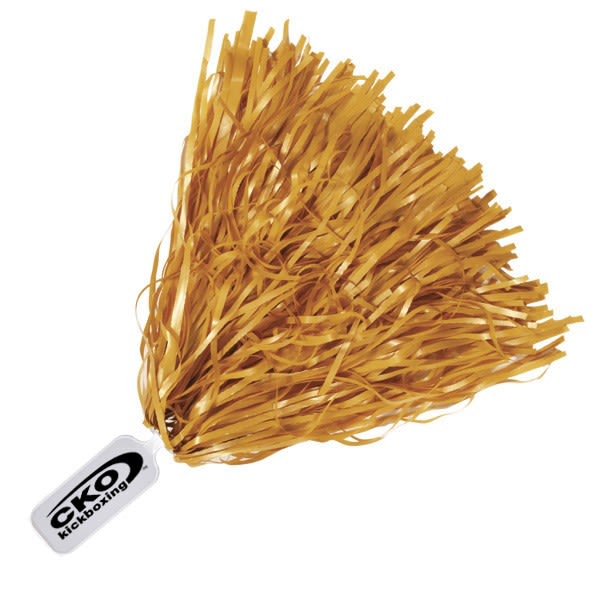 Branded Solid Handle Pom Poms 500 Count