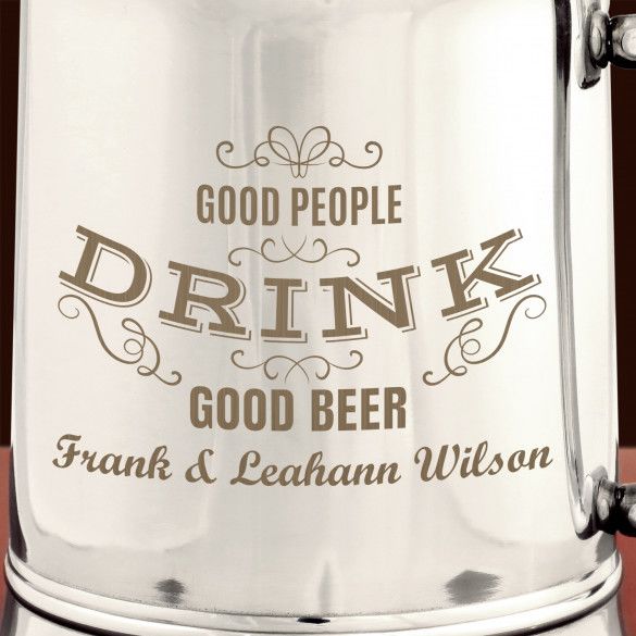 Engraved Beer Steins for Couples
