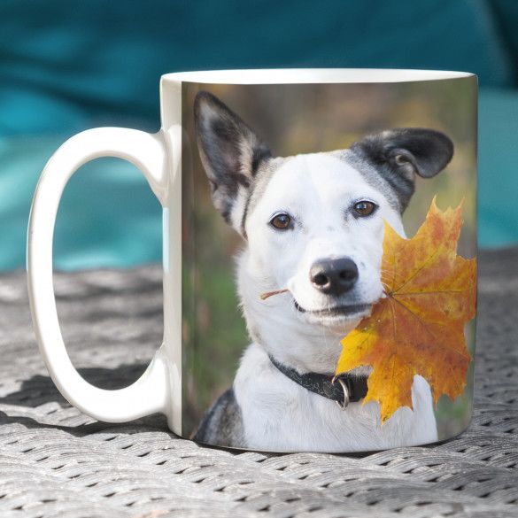 Personalized Pet Photo Coffee Mug - 11oz