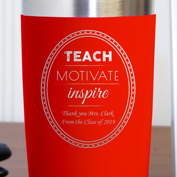 Personalized Travel Mug for Teacher