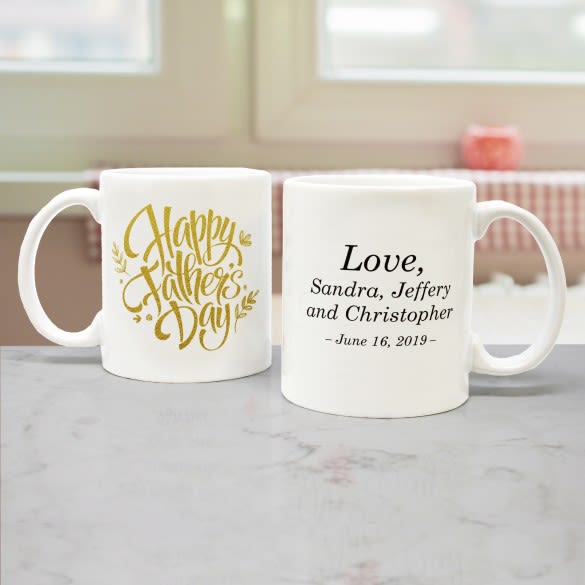 Customized Father's Day Coffee Mugs