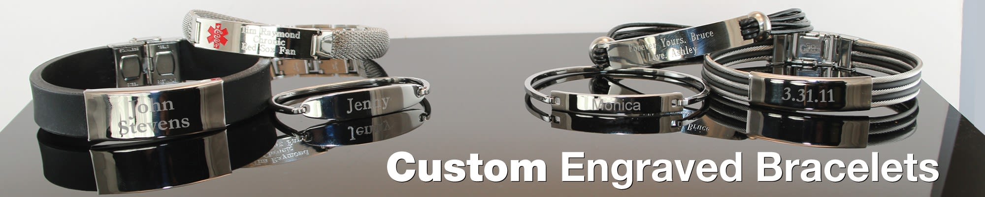 Custom Engraved Bracelets