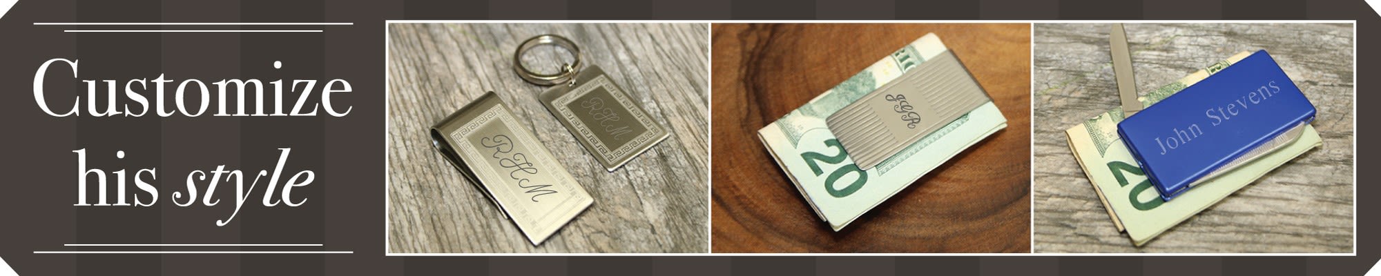 Personalized Money Clips