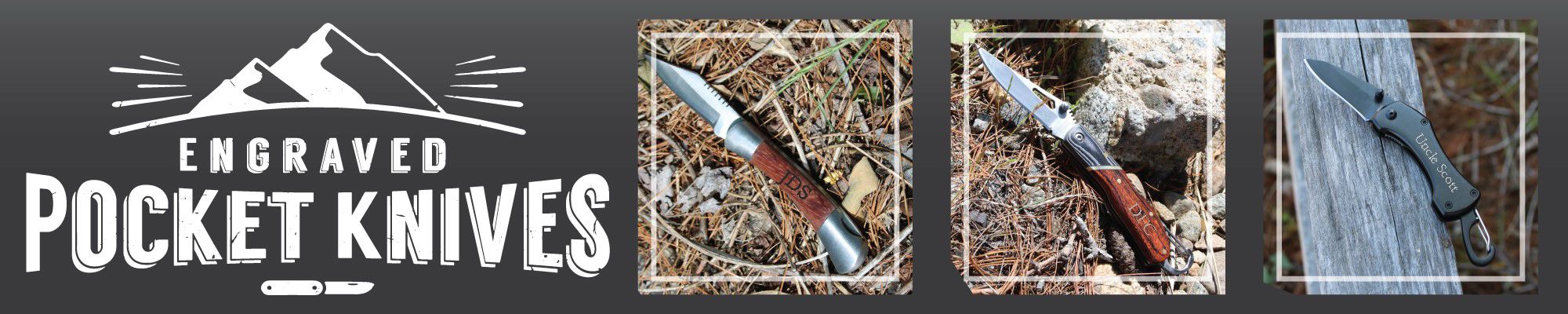 Engraved Pocket Knives - Personalized Pocket Knives