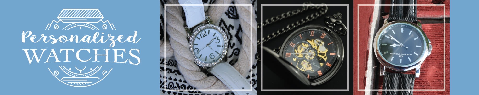 Engraved Watches for Custom Birthday, Anniversary & Father's Day Gifts