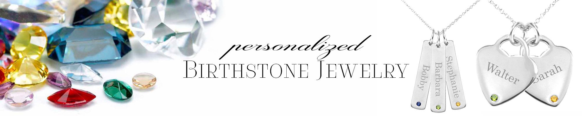 Birthstone Jewelry, Birthstone Necklaces, Birthstone Rings