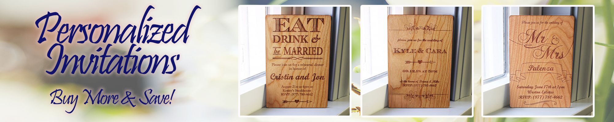 Top Discount Deals on Sophisticated Wooden Announcement Cards & Keepsake Wooden Wedding Cards