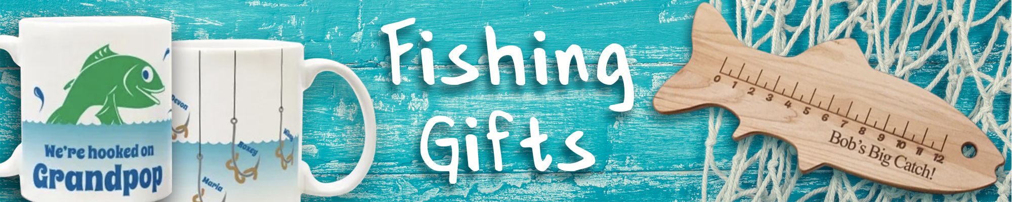 Personalized Fishing Gifts  Custom Sports & Leisure Gifts for Him