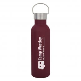 Download Promotional Stainless Steel Water Bottles Imprinted With Your Logo PSD Mockup Templates