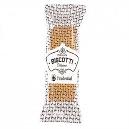 Individually Wrapped Almond Biscotti in Full Color Bag