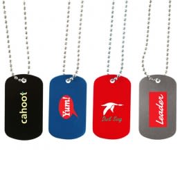 Promotional dog tags