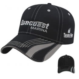 Custom Reflective Running Hat Number #1 Veteran Embroidery Polyester One Size